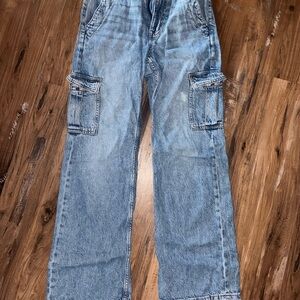 Aeropostale Light Blue Cargo Jeans